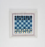 Beach house themed chess decor