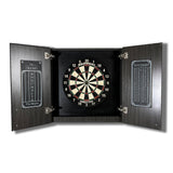 Dart Board & Cabinet | Modern Dart board | Custom Cabinet | Game Room | Bar | Family Game Night